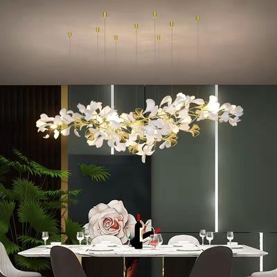 Modern Staircase Project Customized Pendant Lamp Fixtures AC85V To 265V 6000K