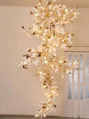 Big Huge Huge Customized Pendant Lamp 9500lm Prefabricated Villa Luxury Pendant Ceiling Lights