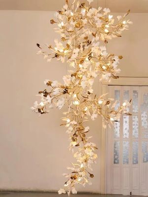 Big Huge Huge Customized Pendant Lamp 9500lm Prefabricated Villa Luxury Pendant Ceiling Lights