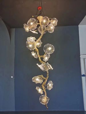 High End Modern Hotel Lobby Extra Large Chandeliers Custom Crystal Chandeliers