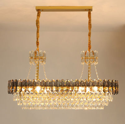 LED Pendant Chandelier Lights With Metal / Glass / Crystal Shade For Home Decoration