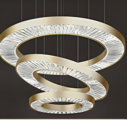 Adjustable Modern Circular Ring Custom Chandelier Dia 50cm / 19.7inch
