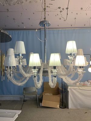Custom OEM ODM Clear Crystal Chandelier Classic And Popular Style