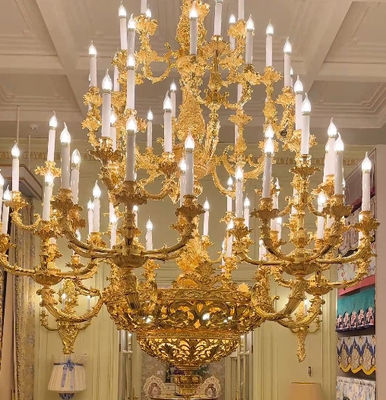 OEM ODM Metal Candle Chandelier Customized Gold Candelabra Chandelier