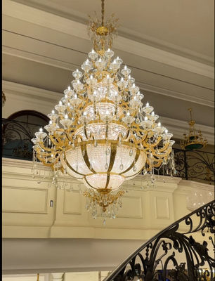 Customized Service Luxury Entryway Chandelier High End Foyer Chandeliers