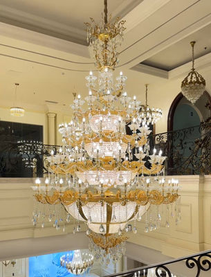 Customized Service Luxury Entryway Chandelier High End Foyer Chandeliers