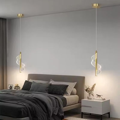 Modern LED Pendant Lights Indoor Lighting Hanging Lamp Home Bedroom Bedside Living Room Dining Nordic Light Acrylic Chandelier