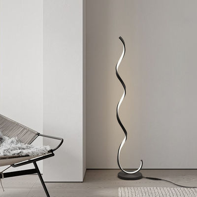 Modern Minimalist Living Room Sofa Vertical Floor Lamp Art Arc Smart Minimalist Hotel Design Bedroom Bedside LED Floor Light
