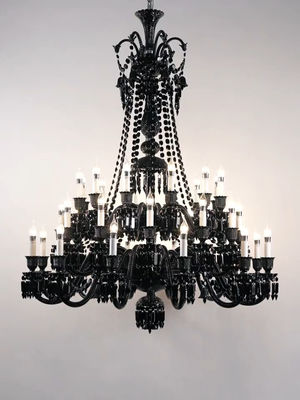 Trending Chandelier Lamps Black Smoke Candle Modern Unique Crystal Chandeliers For Dining Room