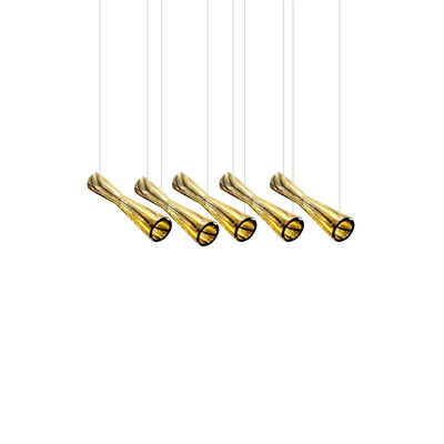 LED Hollow Glass Chandelier For Hotel Villa Market Club Loft And Stairs