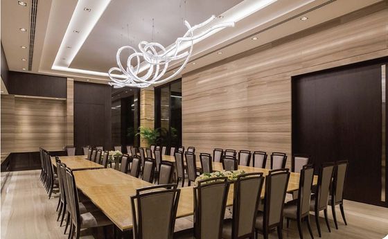 Villa High Stairs Double Crystal Light Atmosphere Ribbon Zhongshan Lamps Home Decoration Lighting Living Room Lamp 30 KG