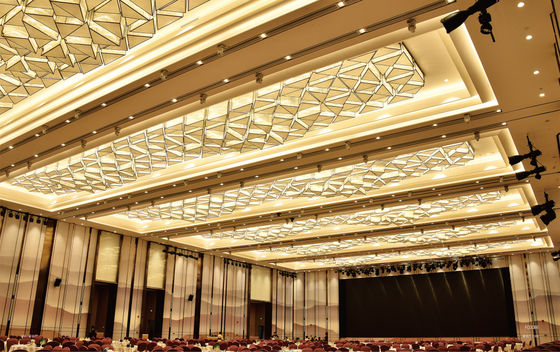 Zhongshan City New Design Rectangular Geometric Pattern LED Lamp Aluminum Body Chandelier Suitable For Restaurant Restaurant Project