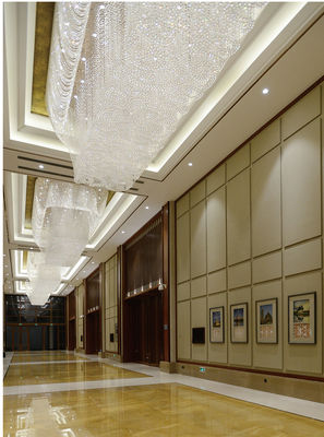 New Product Decorative Light Ballroom Shopping Center Lighting Hotel Lobby Large Chandelier Luxury Ceiling Crystal Light