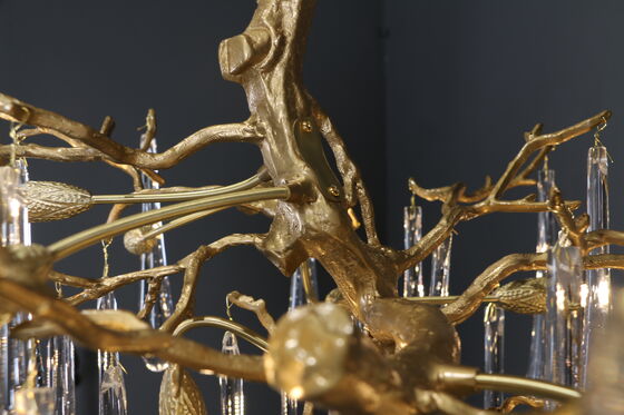 Hot Sale Modern Luxury Indoor Lighting Chandelier Adjustable Height Pendant Lights for Dining Room Ceiling Lighting