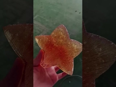 Starożytna gwiazda z szkła Lustro gwiazda księżyca Łóżkowa lampa nocna