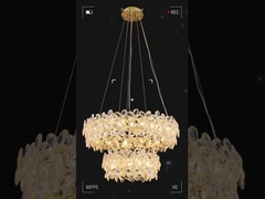 Nowoczesna moda przemysłowa Vintage Led wiszące oświetlenie lampa wisząca lampa hotel kryształ światło Nowy St