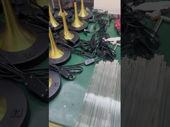 LED Źródło Światła Szkło Artystyczne Żelazo Aluminium Nowoczesny Hotel Lobby Bankiet Niestandardowy Duży Okrągły Złoty Met