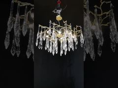 Nowoczesny minimalistyczny żyrandol alabastrowy do salonu, żyrandole, luksusowa willa, jadalnia, sypialnia