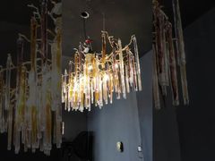 Przedstawiamy Żyrandol z diamentowym szlifem E14, okrągły żyrandol wiszący, odporny na rdzę, 100lm/W dla Ciebie