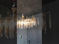 Przedstawiamy OEM ODM Szklane Lampy Wiszące z Niestandardowymi Zawieszkami, Galwanizowane, Polerowane, AC110V Do 250V Dla Ciebie