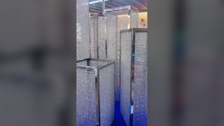 Mosiężny żyrandol alabastrowy Nowoczesna lampa wisząca do jadalni