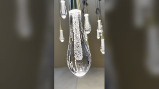 LED E14 kryształowy żyrandol świecowy 5 do 10m2 o wysokiej przepuszczalności światła