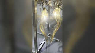 Luksusowy kryształowy żyrandol Nowoczesne oświetlenie LED