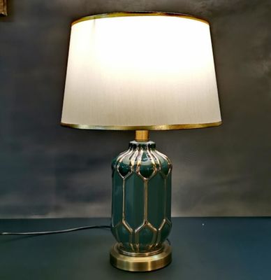 4000K 6000K Białe ceramiczne lampy stołowe do salonu D360 * H650 Lampka biurkowa LED