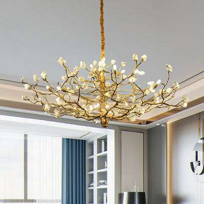 AC110V do 220V High End Lampy wiszące Barwienie gałęzi Lampy wiszące z regulacją wysokości
