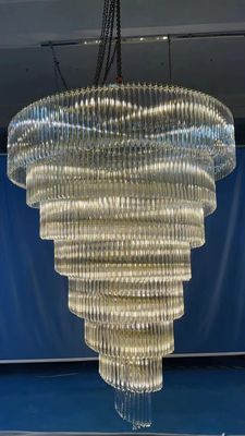 ODM Luxury Pendant Lamp High End Wielkie Foyer Lustre Trwałe