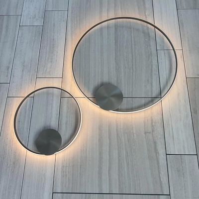 Wykonane na zamówienie lampy wiszące Nowoczesny okrągły żyrandol LED AC110V do 240V