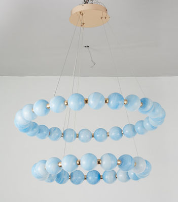 E26 / E27 Multi Light Crystal Ring Żyrandol do dekoracji salonu