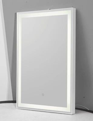 Kwadratowe i okrągłe oświetlenie LED na lustro łazienkowe z plastikową ramą ABS