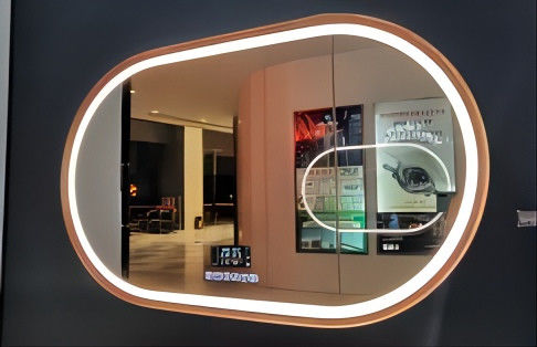 24W 36W 45W 4200K Nowoczesne owalne lustro z podświetleniem LED OEM ODM