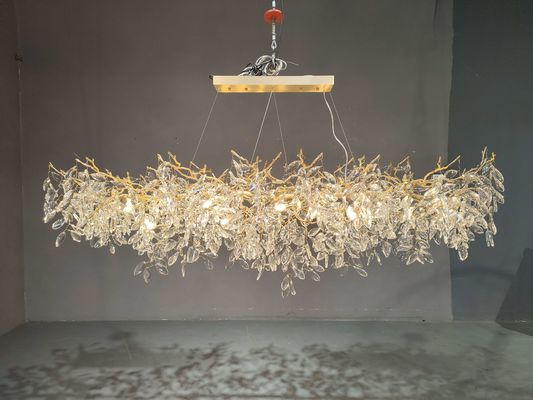 Mieszkanie / sypialnia Metal K9 Kryształowa żyrandola 15m2 - 30m2 111V ~ 240V