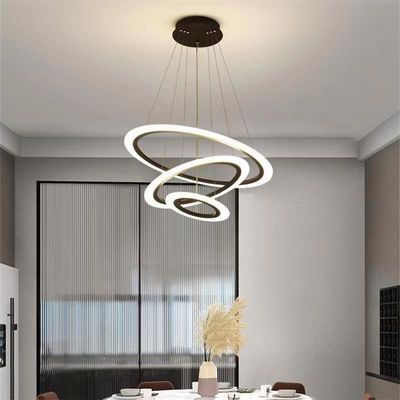 Luxury LED Acrylic Chandelier High End Nowoczesne oświetlenie ozdobne Energooszczędne
