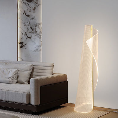 Nordic Irregular Personality Special Type Acrylic Art Atmosphere Postmodern Design Sense Led Light Guide Sofa Lampa podłogowa