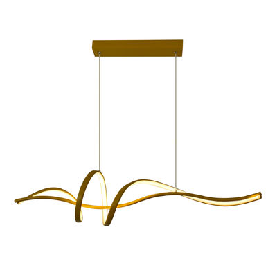 Pokój jadalny żyrandol Fluffy Catkins Liniowy włoski wisiorek Dekor luksusowy pokój jadalny Dymmable Long Strip Lamp