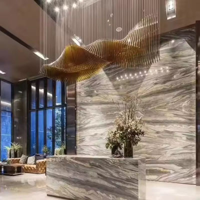 Niestandardowy projekt Sandpan Lobby Light LED żyrandol dla luksusowej herbaty Akrylowe oświetlenie w Chandelier Hotel dział sprzedaży