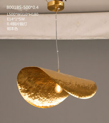 Metalowe lampy sufitowe wisiące Dekor domowy Lampka okólna żyrandolki Wieńcowe lampy do salonu