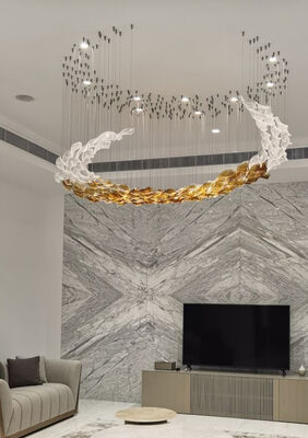 Deco żyrandolki Wicker Armatury Crystal LED Art Lamp Zachód Nowoczesny żyrandol