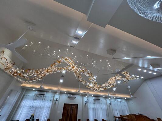 Nowoczesne żyrandolki Dom Obszar jadalni żyrandolki Styl współczesny